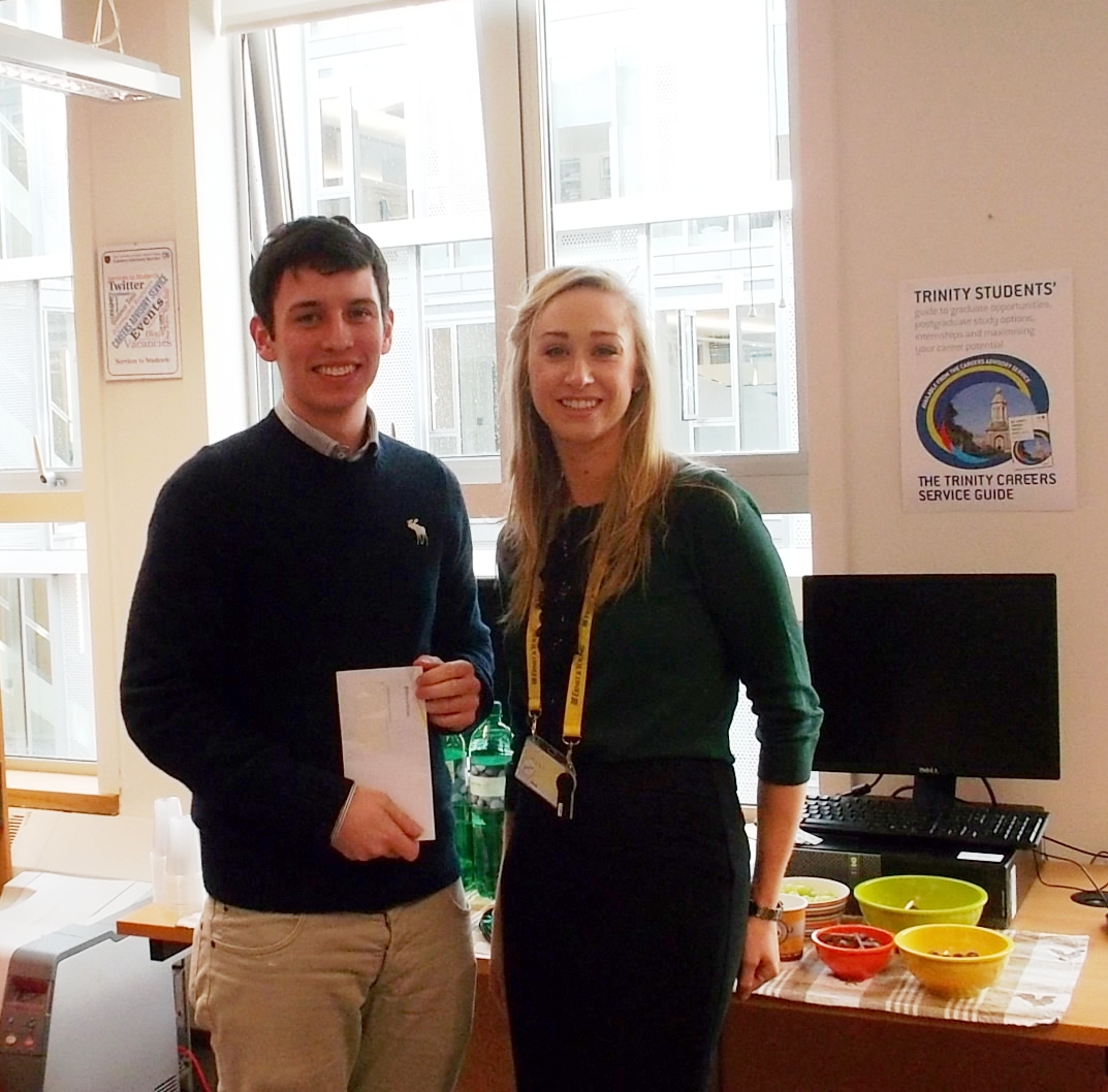 Robert with Jennifer Kane from Ernst & Young