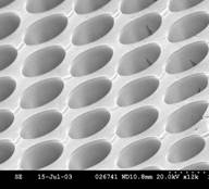 Picture: Porous AAO template