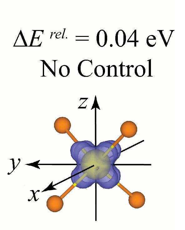 no control ce Tetrahedral Cluster 